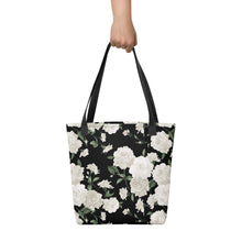 Load image into Gallery viewer, Ivory Rose All Over Tote Bag