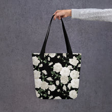 Load image into Gallery viewer, Ivory Rose All Over Tote Bag