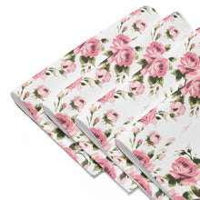 Load image into Gallery viewer, Light Pink Rose Placemat Set