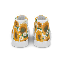 Load image into Gallery viewer, Sunflower Woman's High Top Canvas Sneakers