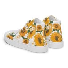 Load image into Gallery viewer, Sunflower Woman's High Top Canvas Sneakers