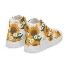 Load image into Gallery viewer, Sunflower Woman's High Top Canvas Sneakers