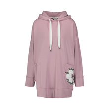 Load image into Gallery viewer, Ivory Rose Hoodie Dress