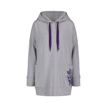 Load image into Gallery viewer, Violet Hoodie Dress