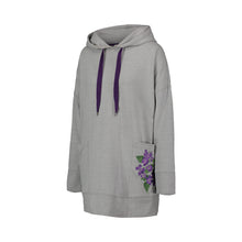 Load image into Gallery viewer, Violet Hoodie Dress