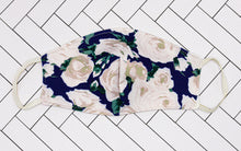 Load image into Gallery viewer, Ivory Rose Face Mask