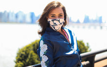 Load image into Gallery viewer, Ivory Rose Face Mask