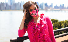 Load image into Gallery viewer, Pink Rose Face Mask