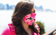 Load image into Gallery viewer, Pink Rose Face Mask