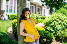 Load image into Gallery viewer, Yellow Rose Face Mask