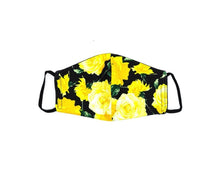 Load image into Gallery viewer, Yellow Rose Face Mask