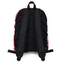 Load image into Gallery viewer, Red Rose (White Background) Backpack