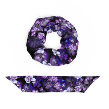 Load image into Gallery viewer, Smoky Violet Scrunchie