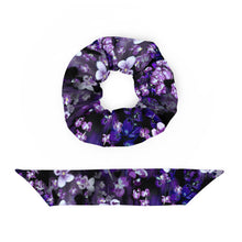 Load image into Gallery viewer, Smoky Violet Scrunchie