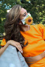 Load image into Gallery viewer, Sunflower Face Mask