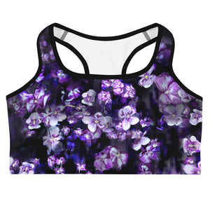 Smoky Violet Sports Bra
