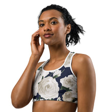 Load image into Gallery viewer, Ivory Rose Sports Bra