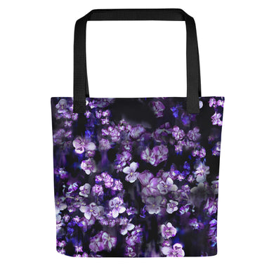 Smoky Violet All Over Tote Bag