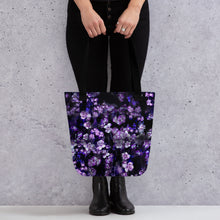 Load image into Gallery viewer, Smoky Violet All Over Tote Bag