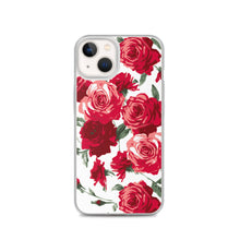 Load image into Gallery viewer, Red Rose (White Background) IPhone Case