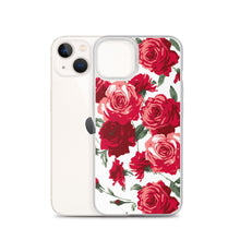 Load image into Gallery viewer, Red Rose (White Background) IPhone Case