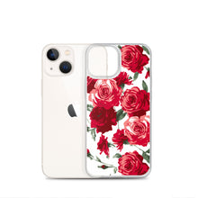 Load image into Gallery viewer, Red Rose (White Background) IPhone Case