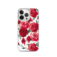 Load image into Gallery viewer, Red Rose (White Background) IPhone Case