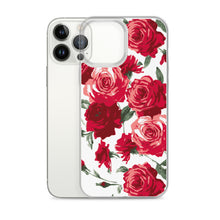 Load image into Gallery viewer, Red Rose (White Background) IPhone Case