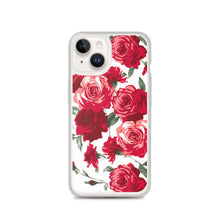 Load image into Gallery viewer, Red Rose (White Background) IPhone Case