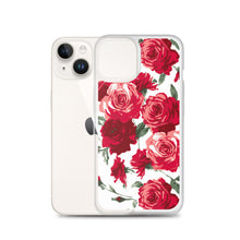 Load image into Gallery viewer, Red Rose (White Background) IPhone Case