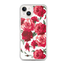 Load image into Gallery viewer, Red Rose (White Background) IPhone Case