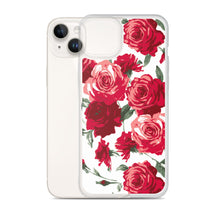 Load image into Gallery viewer, Red Rose (White Background) IPhone Case