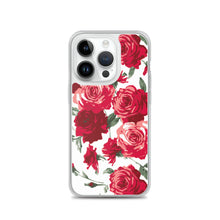 Load image into Gallery viewer, Red Rose (White Background) IPhone Case