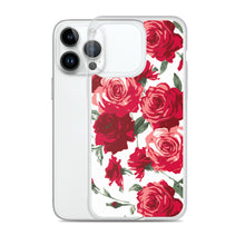 Load image into Gallery viewer, Red Rose (White Background) IPhone Case