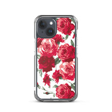 Load image into Gallery viewer, Red Rose (White Background) IPhone Case