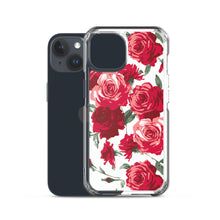 Load image into Gallery viewer, Red Rose (White Background) IPhone Case