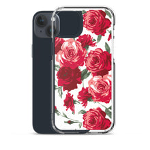 Load image into Gallery viewer, Red Rose (White Background) IPhone Case