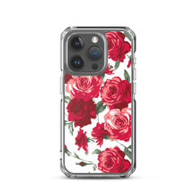 Load image into Gallery viewer, Red Rose (White Background) IPhone Case