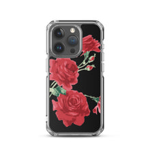 Load image into Gallery viewer, Red Rose (Black Background) IPhone Case