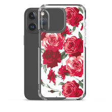 Load image into Gallery viewer, Red Rose (White Background) IPhone Case