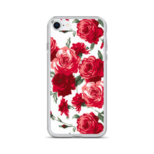 Load image into Gallery viewer, Red Rose (White Background) IPhone Case