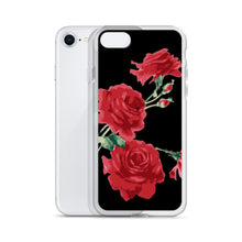 Load image into Gallery viewer, Red Rose (Black Background) IPhone Case