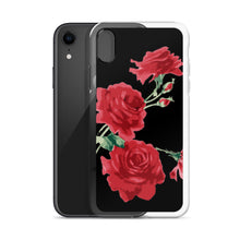 Load image into Gallery viewer, Red Rose (Black Background) IPhone Case