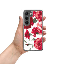 Load image into Gallery viewer, Red Rose (White Background) Samsung Phone Case