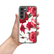 Load image into Gallery viewer, Red Rose (White Background) Samsung Phone Case