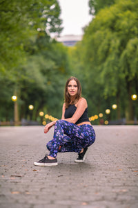 Violet Printed Leggings