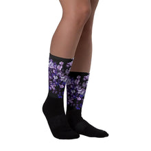 Load image into Gallery viewer, Smoky Violet Socks