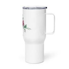 Load image into Gallery viewer, Pink Rose Travel Mug