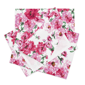 Pink Floral Placemat Set