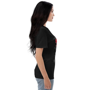 Red Rose Basic Tee